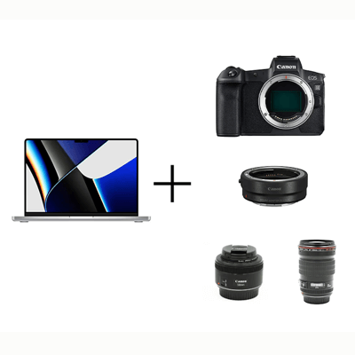Canon ミラーレス & レンズ2本セット + MacBook Pro 2021