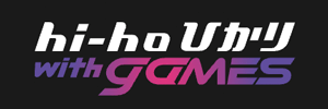 hi-hoひかり with games ロゴ