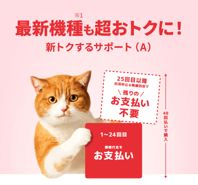 ワイモバイル 新トクするサポート(A)